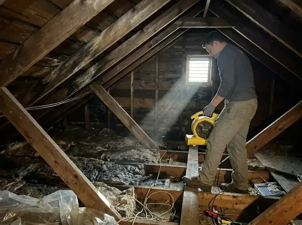 attic-water-damage-drying-proc-007 — frequently asked questions, Emergency Water Extraction & 24/7 Flood Response in Hortonv…